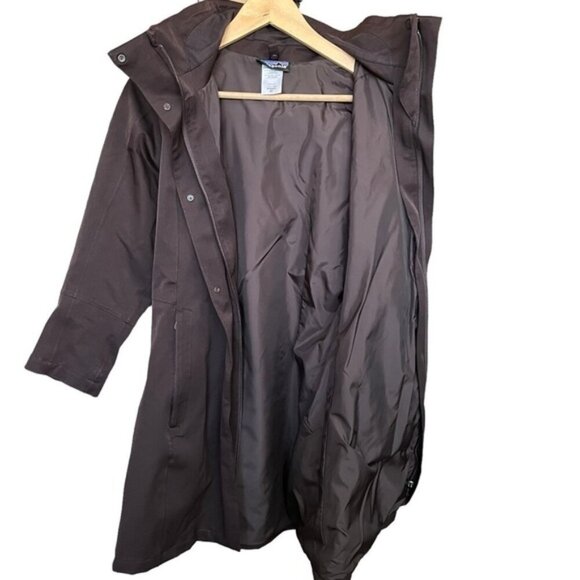 Patagonia Tres 3-in-1 Parka Brown Missing Inner Puffer Women Size XS - Picture 3 of 10